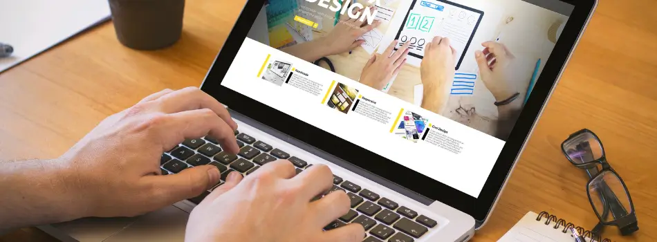 Small business website
